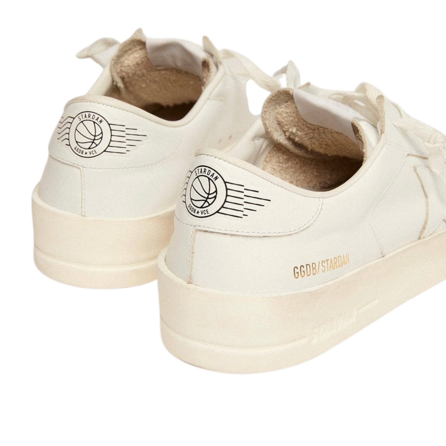 Golden Goose Super-Star Stardan in total white leather(Men's)