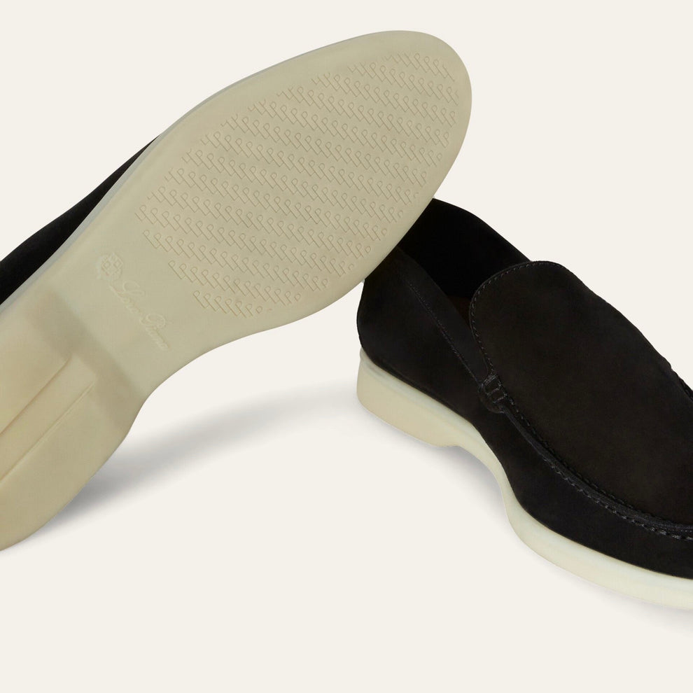 Loro Piana Summer Walk Loafer Black (8000)