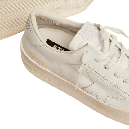 Golden Goose Super-Star Stardan in total white leather(Men's)