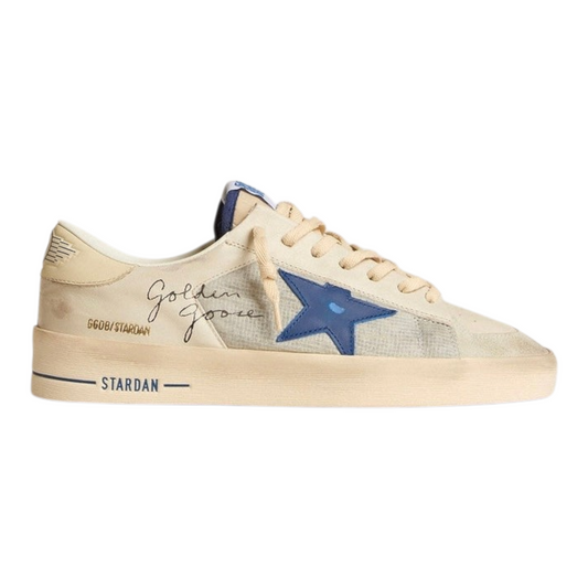 Golden Goose Super-Star Stardan 'Ivory Blue Star'(Men's)
