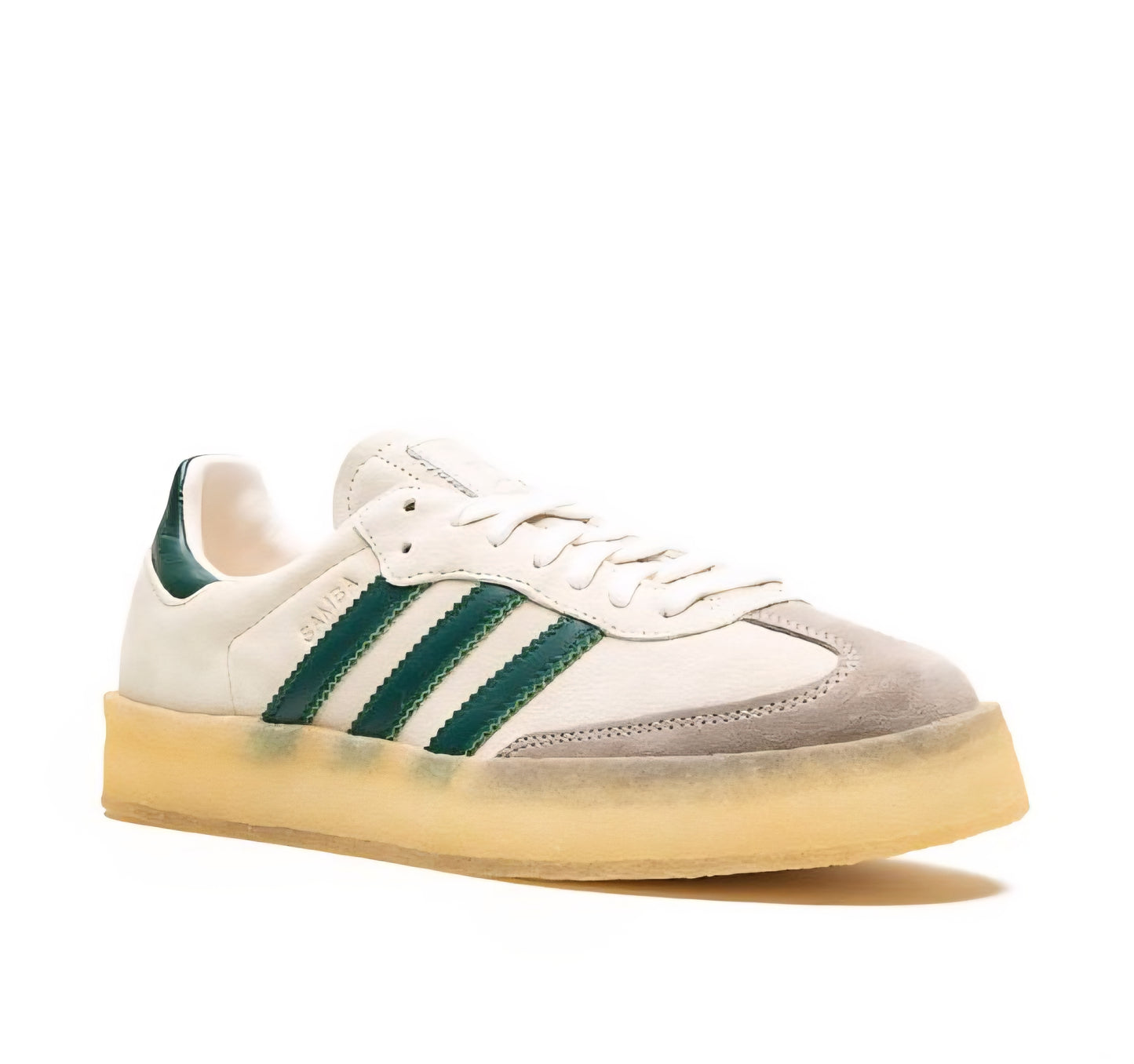 Adidas Clarks 8th Street Samba by Ronnie Fieg Chalk White Green