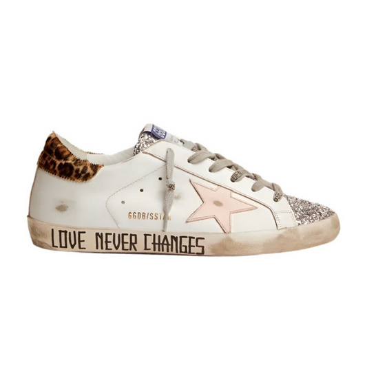 Golden Goose Lace-up flat- bottomed casual round- toed board (Women's)