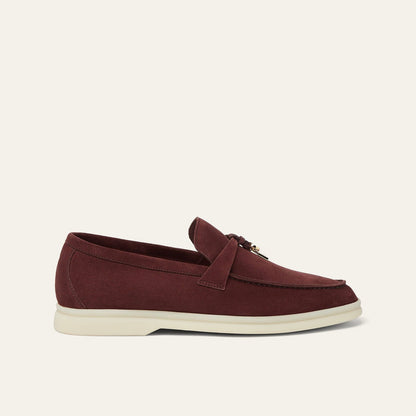 Loro Piana Summer Charms Walk Loafer 'Oxblood (Q0B2)