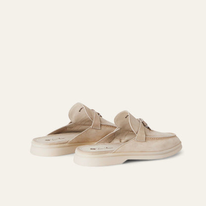 Loro piana Babouche Charms Walk Loafer 'Linen
