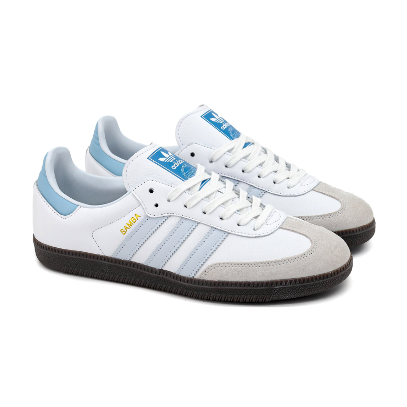 Adidas Samba OG - White Sky Blue