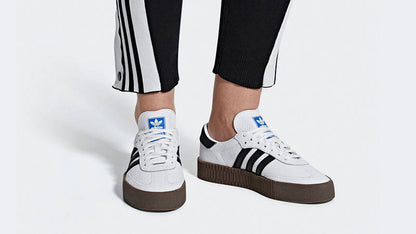 Adidas Sambarose - White Black Gum