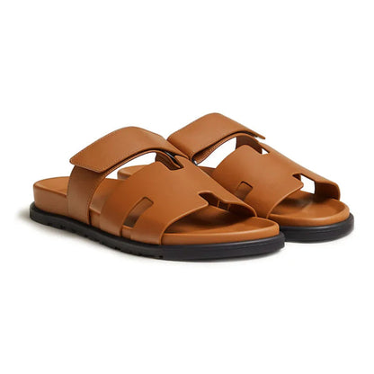 Hermes Chypre Sandal - Naturel Calfskin Leather