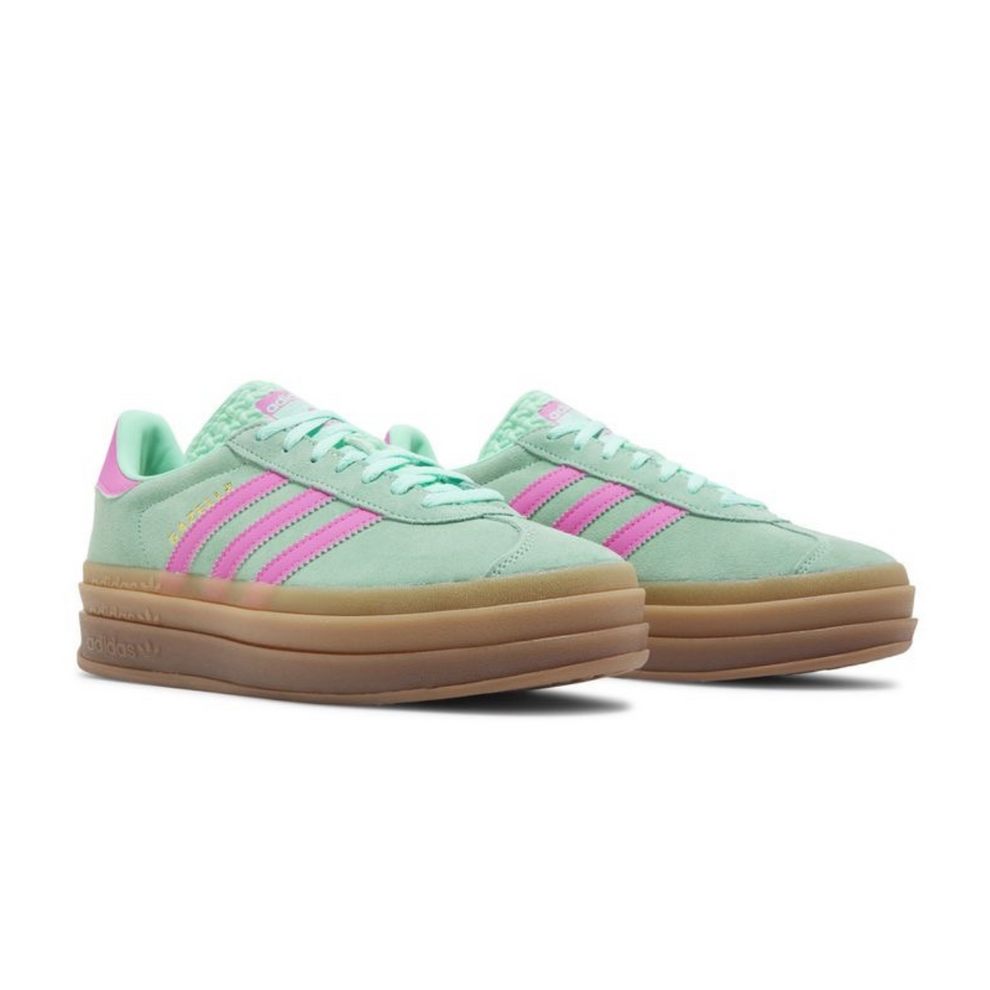Adidas Gazelle Bold Pulse Mint Screaming Pink