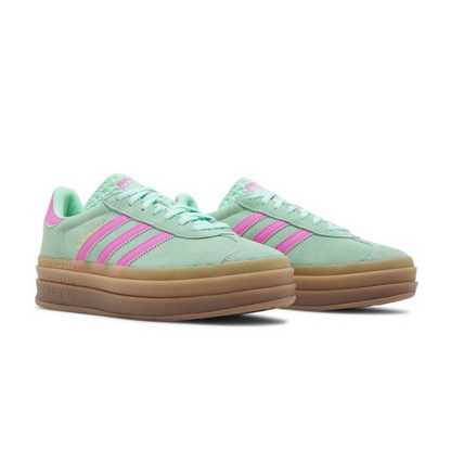 Adidas Gazelle Bold Pulse Mint Screaming Pink