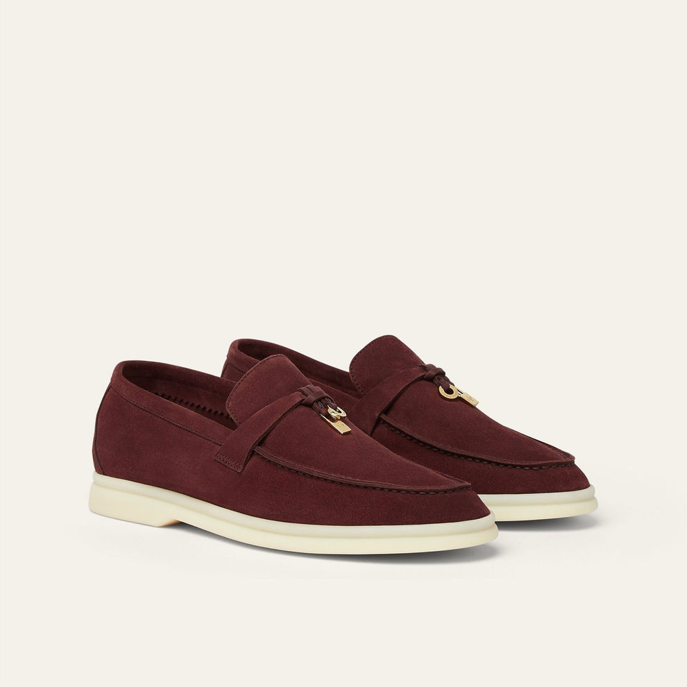 Loro Piana Summer Charms Walk Loafer 'Oxblood (Q0B2)