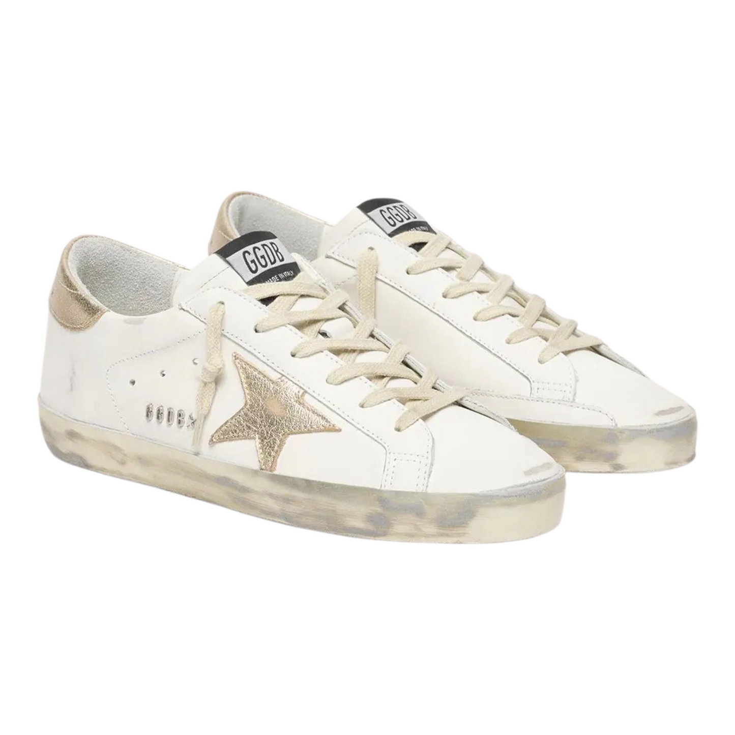 Golden Goose Super-Star - White Ice Silver Aquamarine