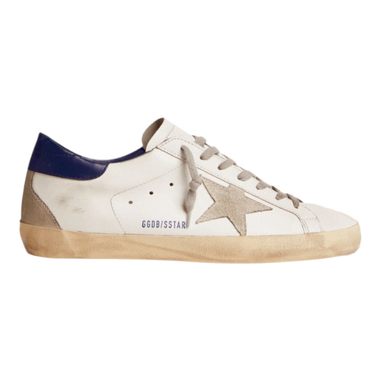 Golden Goose Super-Star - White Royal Blue Grey

Suede Patch