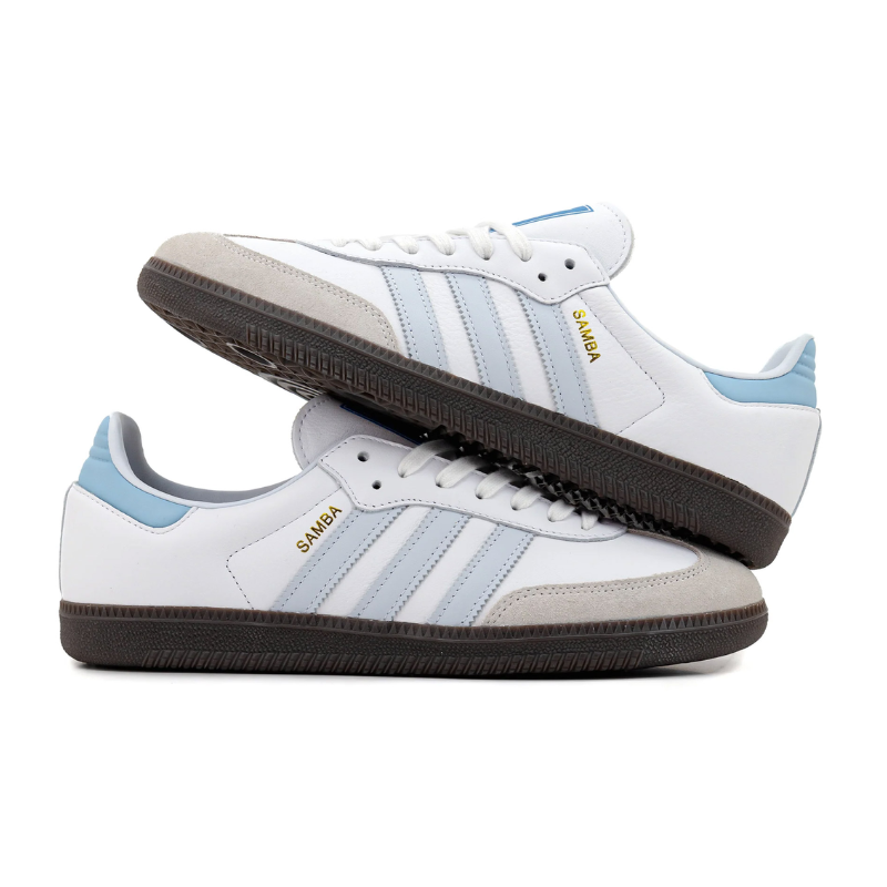 Adidas Samba OG - White Sky Blue