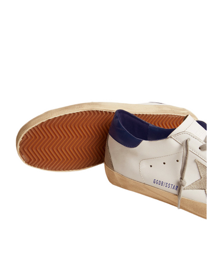 Golden Goose Super-Star - White Royal Blue Grey

Suede Patch