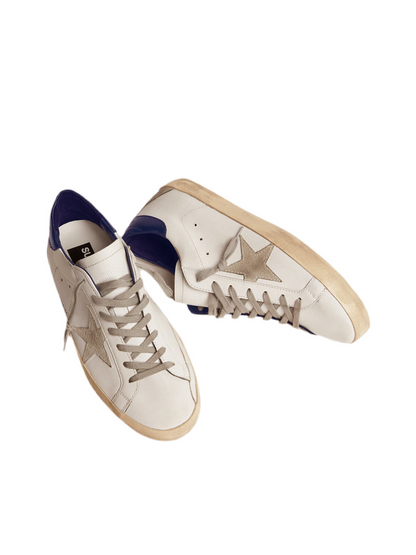 Golden Goose Super-Star - White Royal Blue Grey

Suede Patch