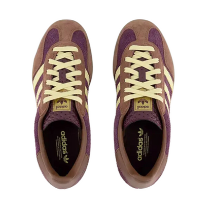 Adidas Gazelle Indoor Maroon Almost Yellow
