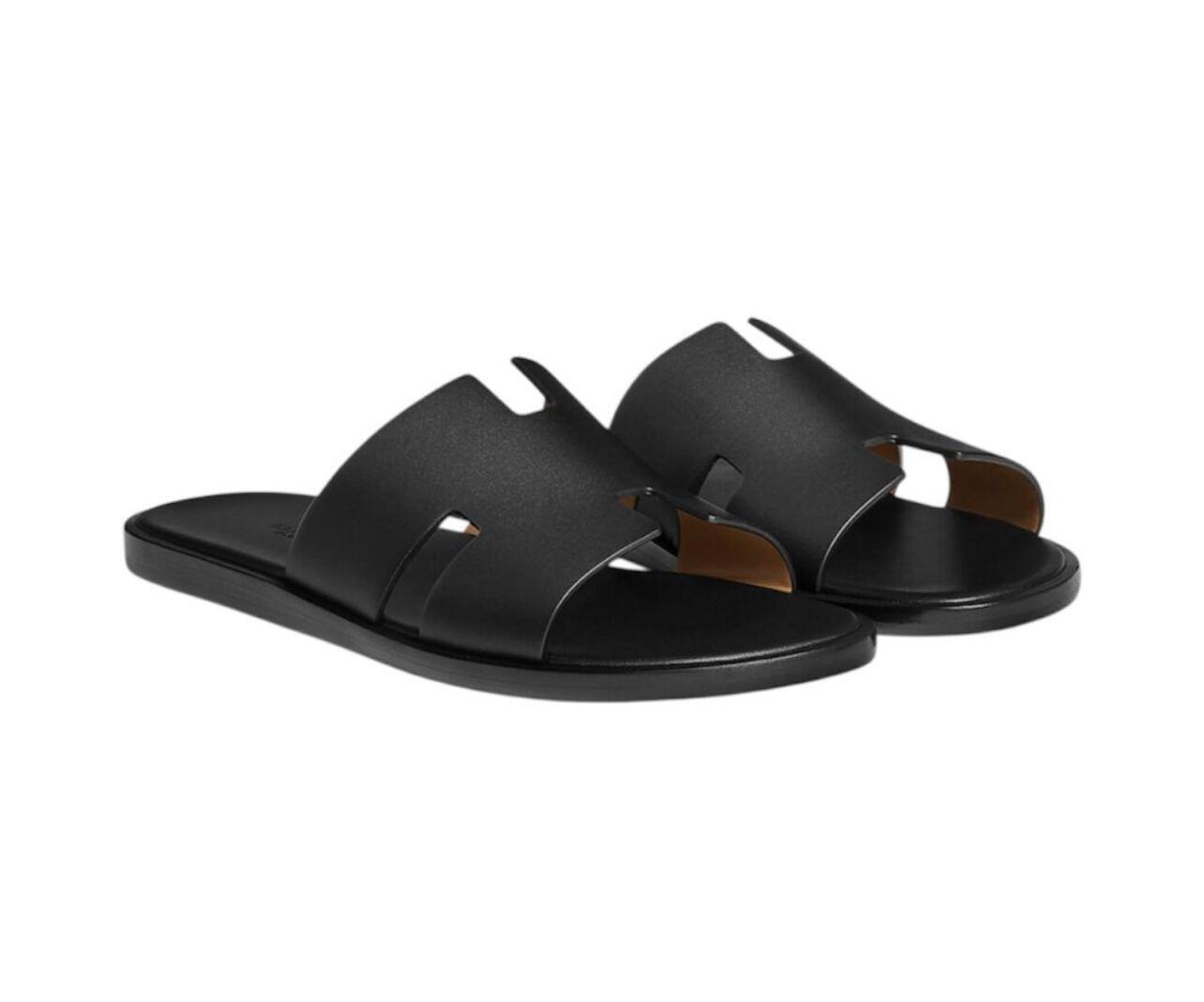 Hermès Izmir sandal 'Noir