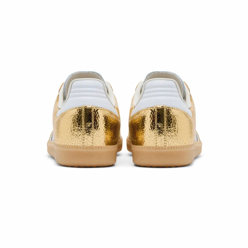 adidas Samba OG  Cracked Metallic Pack - Gold