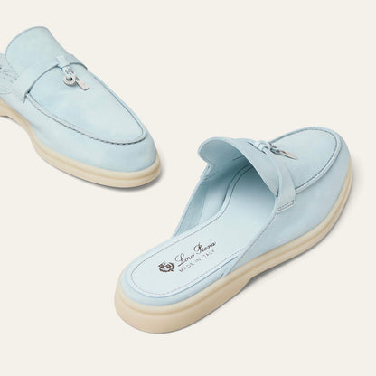 Loro piana Babouche Charms Walk Loafer'Spring Waterfall Melange (60BJ)'