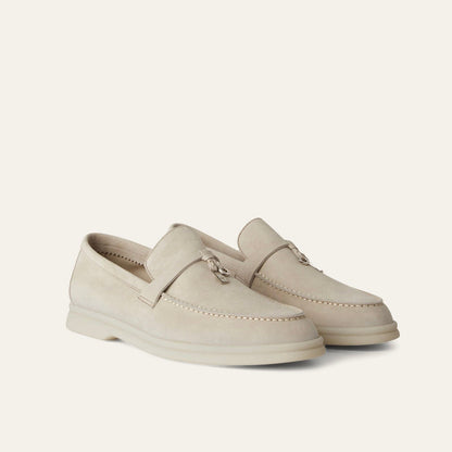 Loro piana Summer Charms Walk Loafer'Powder Pearl