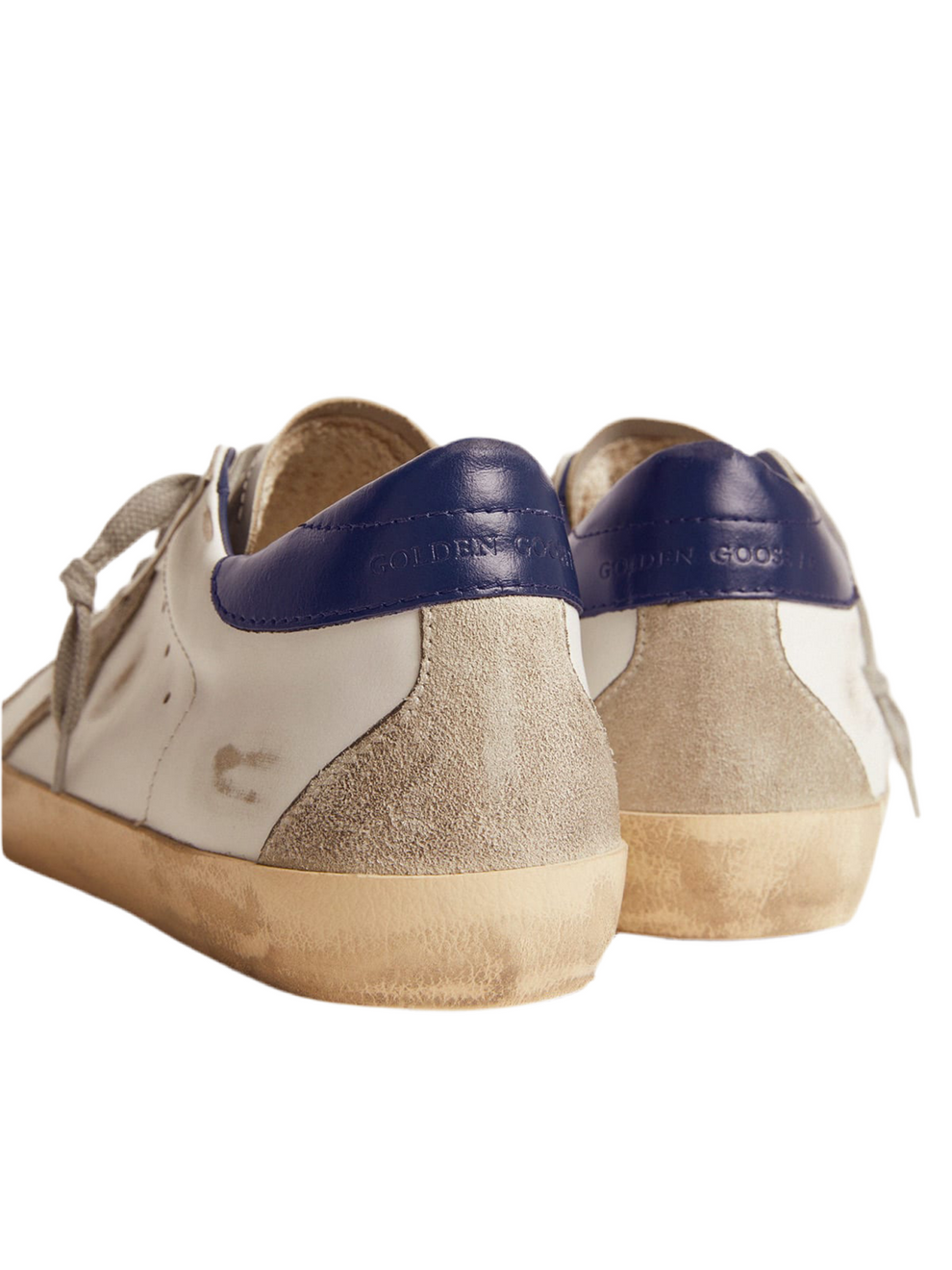 Golden Goose Super-Star - White Royal Blue Grey

Suede Patch
