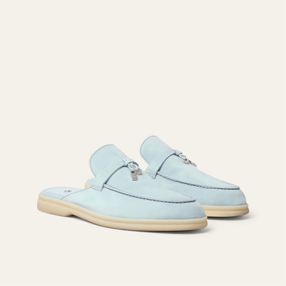 Loro piana Babouche Charms Walk Loafer'Spring Waterfall Melange (60BJ)'