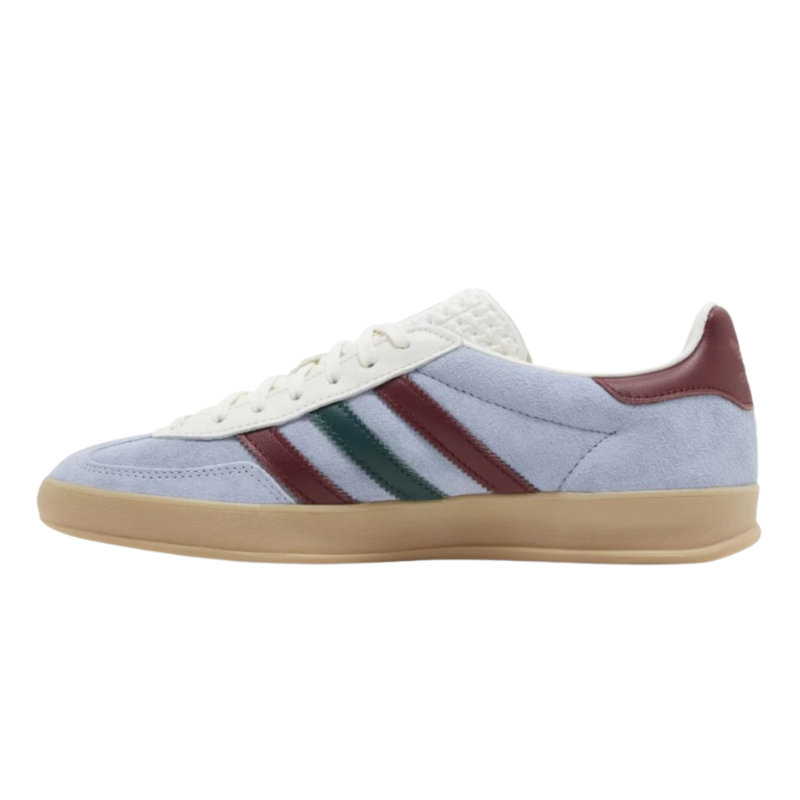 Adidas Gazelle Indoor Blue Dawn Collegiate Burgundy