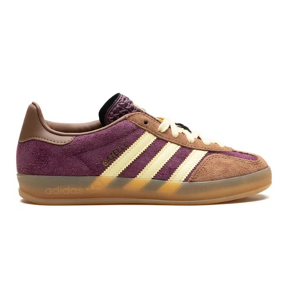 Adidas Gazelle Indoor Maroon Almost Yellow