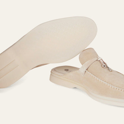 Loro piana Babouche Charms Walk Loafer 'Linen