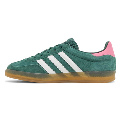 Adidas Gazelle Indoor - Collegiate Green Lucid Pink