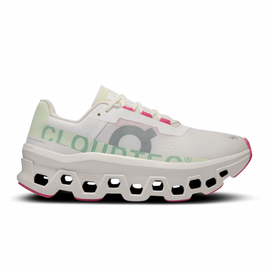 On Running Cloudmonster White/Lima
