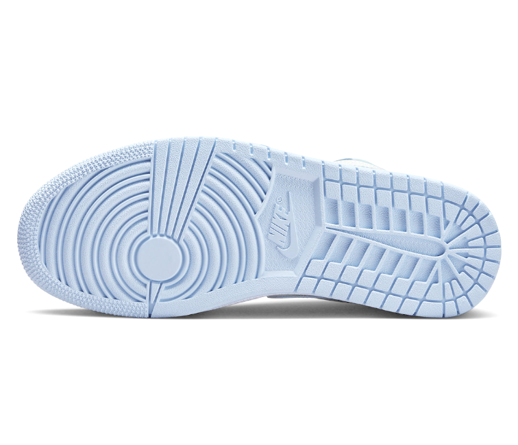WOMEN'S NIKE AIR JORDAN 1 LOW (WHITE/ICE BLUE)