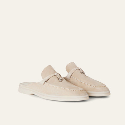 Loro piana Babouche Charms Walk Loafer 'Linen