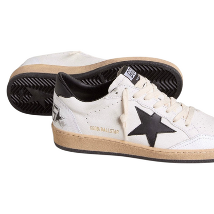 Golden Goose Ball Star in nappa with black star and black heel tab(Men)