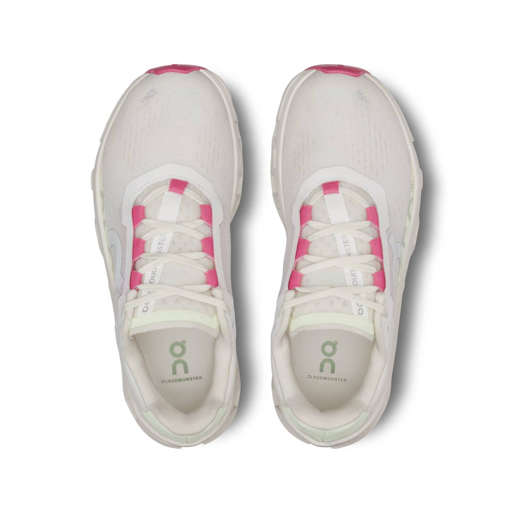 On Running Cloudmonster White/Lima