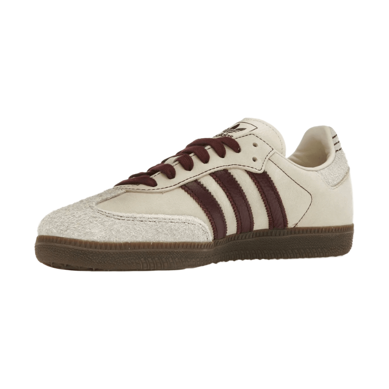 Adidas Samba OG Wonder White Maroon
