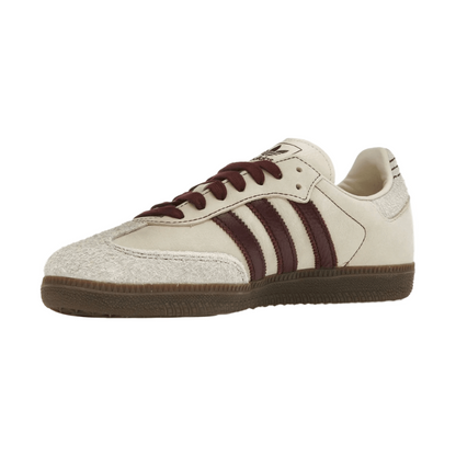 Adidas Samba OG Wonder White Maroon