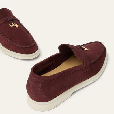 Loro Piana Summer Charms Walk Loafer 'Oxblood (Q0B2)