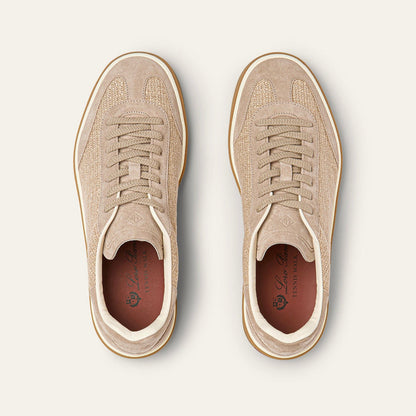 Loro piana Tennis Walk Sneaker'Pale Wheat (A0JY)
