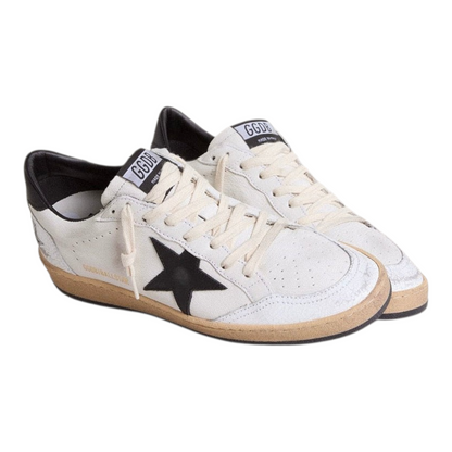 Golden Goose Ball Star in nappa with black star and black heel tab(Men)