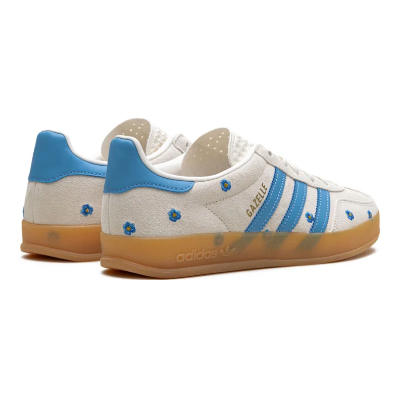 Adidas Gazelle Indoor - Light Blue Floral