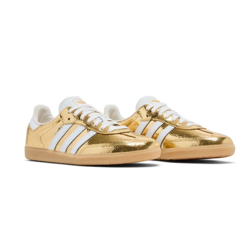 adidas Samba OG  Cracked Metallic Pack - Gold