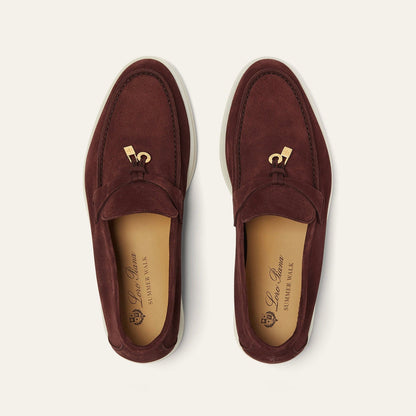 Loro Piana Summer Charms Walk Loafer 'Oxblood (Q0B2)