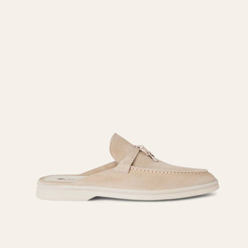 Loro piana Babouche Charms Walk Loafer 'Linen